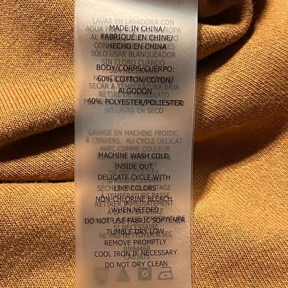 Men's SAGE Collective Size Medium Collared 1/2 Zip‎ Terry Sweater Long Sleeve - Picture 7 of 7